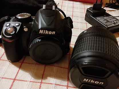 Зеркальный фотоаппарат nikon d3100,AF-S Nikkor 105