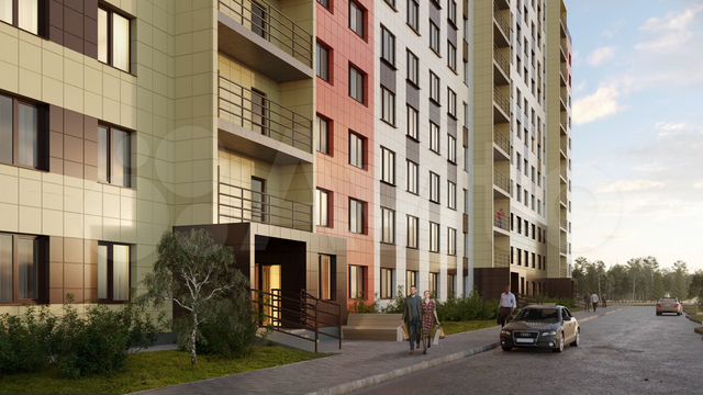 2-к. квартира, 54,3 м², 5/12 эт.