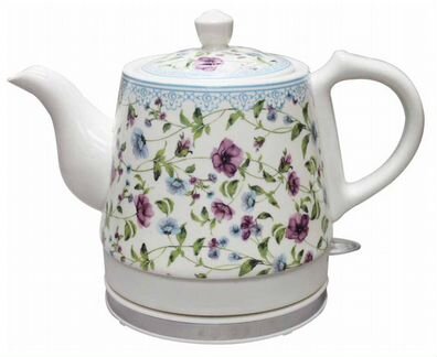 Чайник электрический керамический Зимбер розы