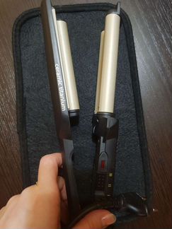 Тройные щипцы для завивки волос Babyliss