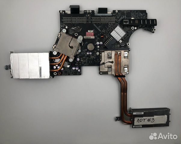 Материнская плата iMac A1311 (2010) + радиаторы