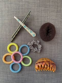 Аксессуары для волос краб резинки заколка