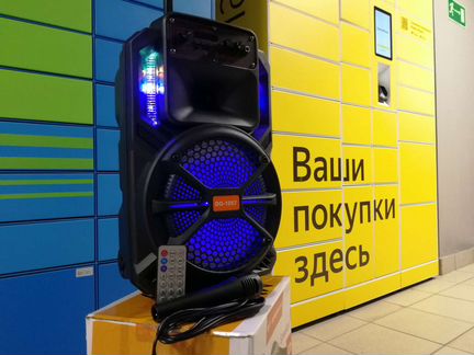 Портативная колонка блютуз мощная