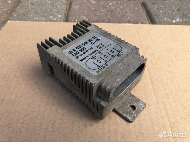 Блок управления вентилятором на Mercedes W 210