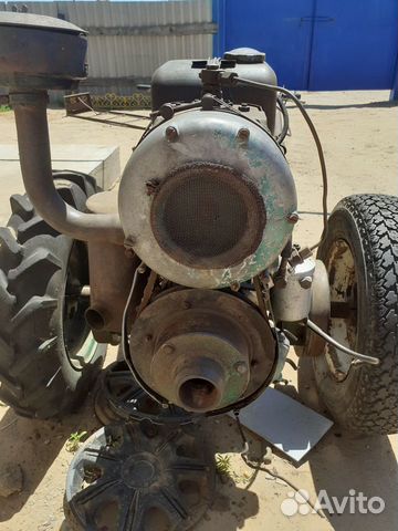 Дизельный Тяжолый мотоблок Agrostroj TJ-6,5
