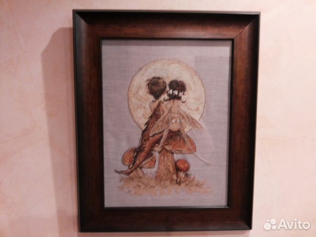 Вышивка крестом (вышитая картина)