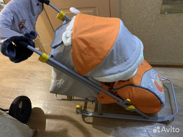 Коляска санки