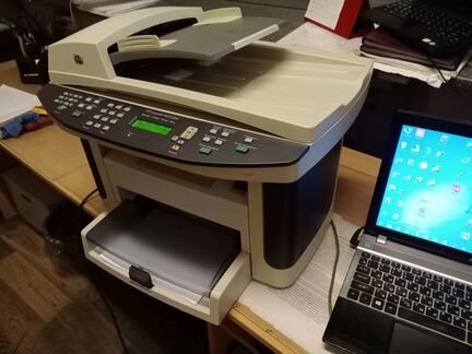 Лазерный мфу HP LaserJet M1522nf сетевой