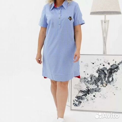 Платье- поло