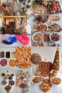 Природные элементы для декора и поделок: эко-стиль