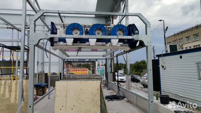 Монтаж роботов-автомоек kolon, sino star и других