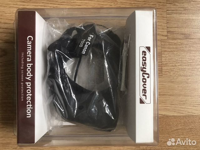 Силиконовый чехол для Canon 750d, новый