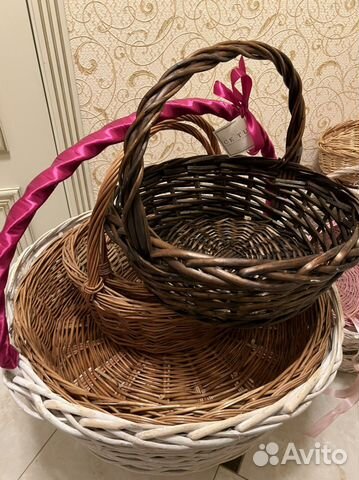 Плетеные подарочные корзины