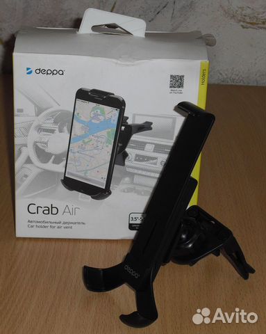 Автодержатель Deppa Crab Air для смартфона