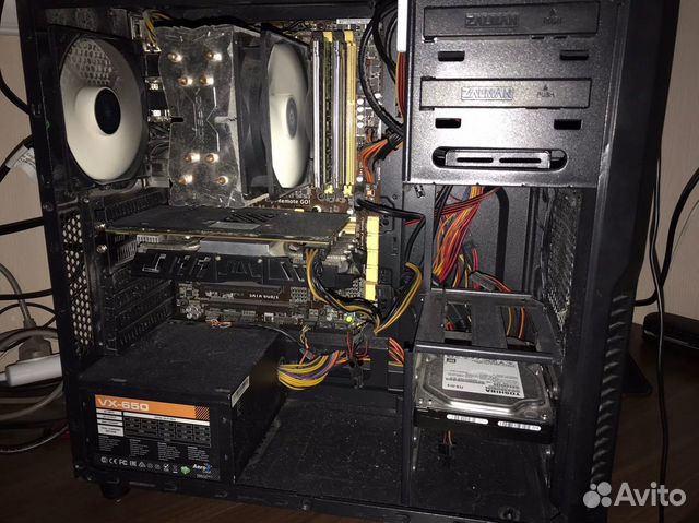 12gb озу, rx-580, i5-4670K, обмен на ноут