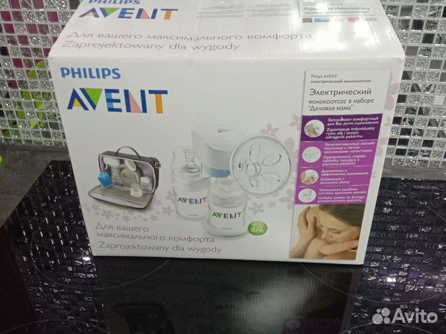 Молокоотсос avent электрический