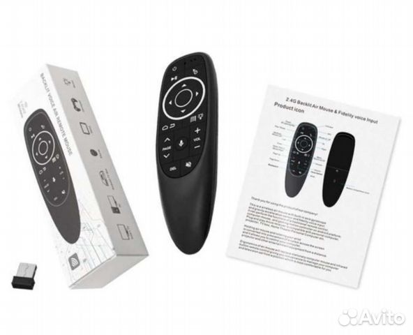 Пульт с аэромышью и голосовым поиском g10s pro
