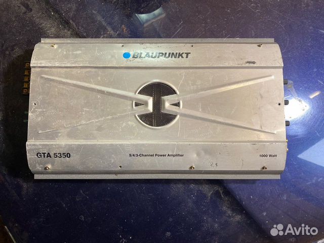 Усилитель blaupunkt gta 5350 как подключить