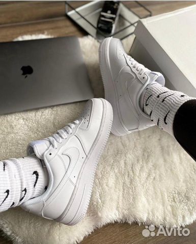 Кроссовки Nike Air Force 1 белые