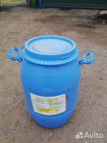 Бочка пластиковая пищевая 40л. б/у