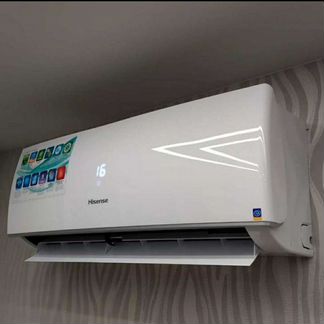 Инверторный кондиционер Hisense + установка