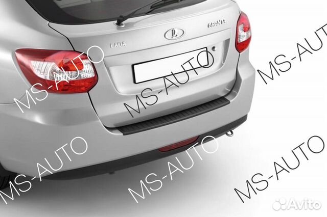 Накладка на задний бампер Гранта лифтбэк