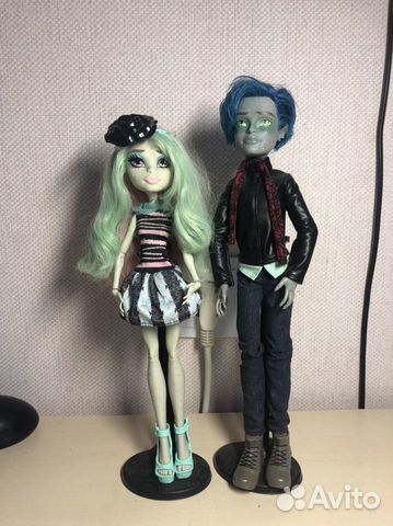 Кукла Монстер Хай Рошель и Герольд «любовь в город