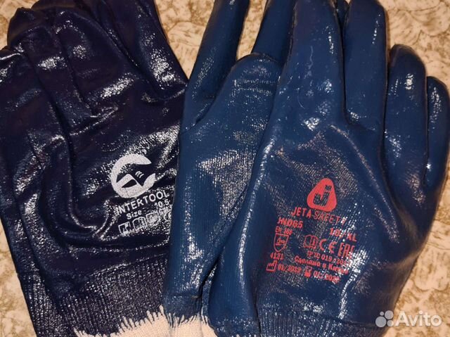 Перчатки нитриловые