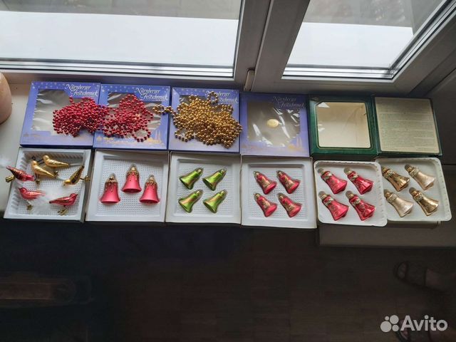 Елочные игрушки винтаж Германия, США (Kreds)