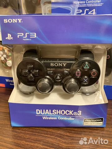 Джойстик/Геймпад для PS3 новый белые