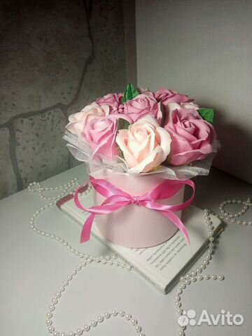 Букет цветов из мыла