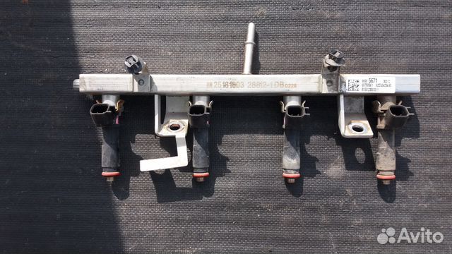 Топливная рампа и форсунки - снятие и установка Шевроле Лачетти Chevrolet Lacett