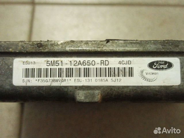 Эбу двигателя 1.8-2.0 Ford focus 2