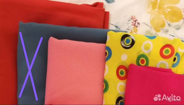 Отрезы ткани СССР, разные