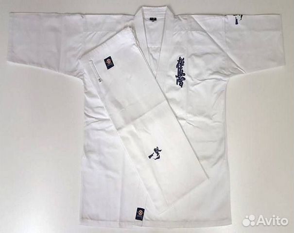 Кимоно для Каратэ с тремя нашивками