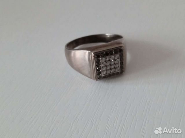 Серебряное кольцо, перстень 925пробы