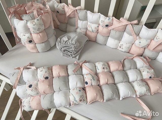 Бортики в кроватку