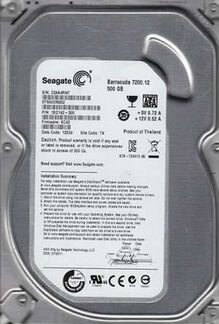 Жесткий диск Seagate 500Gb