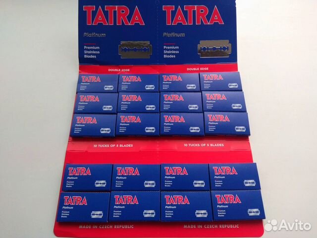 Бритвенные лезвия Tatra Platinum Чехия