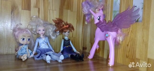 Игрушки куклы Холодное сердце пони куклы
