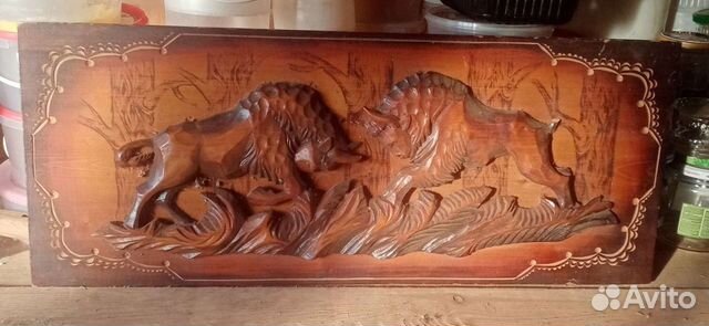 Панно из дерева