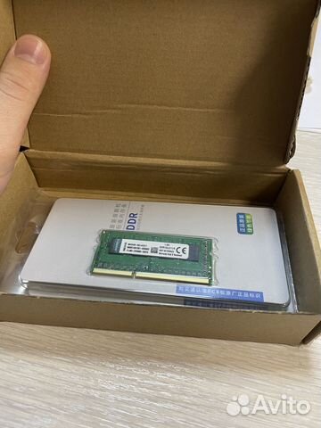 Оперативная память Kingston ddr3 kvr16ls11 so-dimm