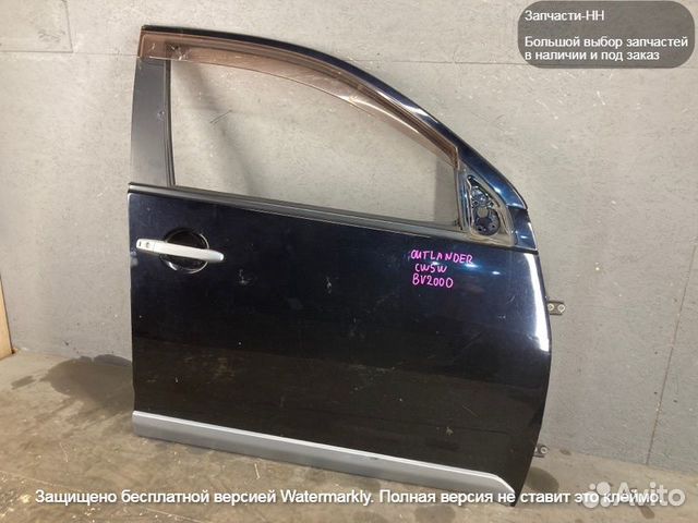 Дверь Mitsubishi Outlander XL передняя задняя