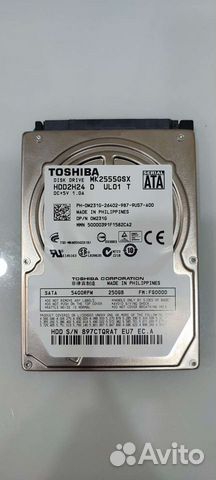 Жесткий диск Toshiba 250 Gb