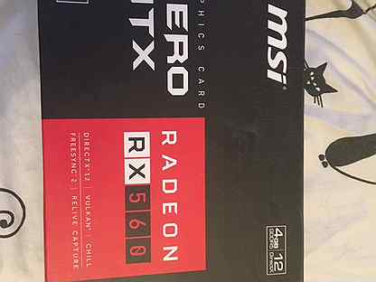 MSI AMD Radeon RX 560 aero ITX OC 4GB