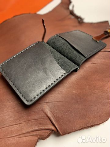 Зажим для денег, кошелек ручная работа