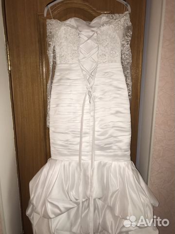 Новое свадебное платье (белое)