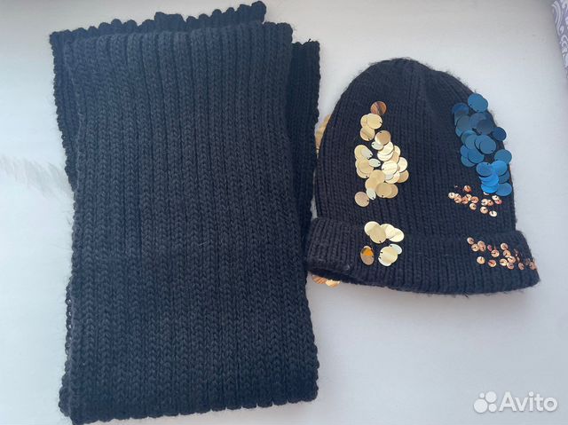 Шапка и шарф Zara H&M