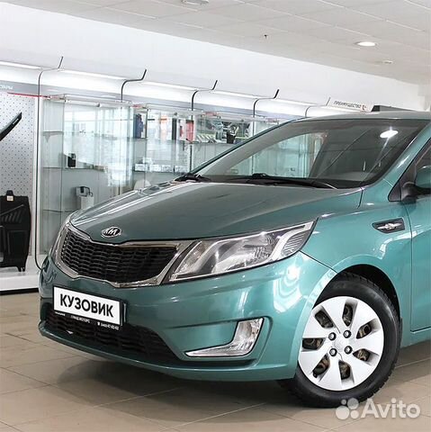 Бампер передний в цвет Kia Rio 3 (2011-2015) EMG