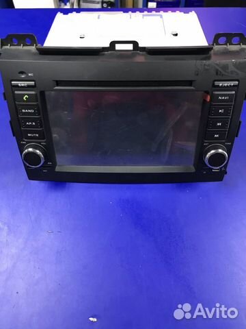 Магнитола в штатное место Toyota Prado 2007